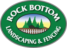 Rock Bottom Landscaping & Fencing Logo
